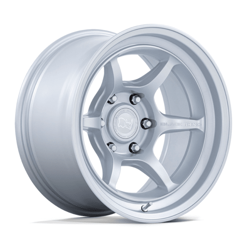 Black Rhino Hard Alloys Shogun 17x8.5 Wheel - 6x139.7 Bolt Pattern, -10 Offset, Hyper Silver Finish