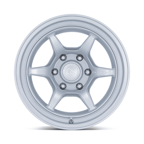 Black Rhino Hard Alloys Shogun 17x8.5 Wheel - 6x139.7 Bolt Pattern, - 10 Offset, Hyper Silver Finish