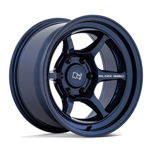 Black Rhino Hard Alloys Shogun 17x9 Inch Gloss Midnight Blue Wheel - 6x139.7 Bolt Pattern, -38 Offset