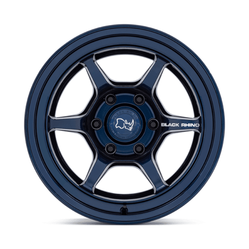 Black Rhino Hard Alloys Shogun 17x9 Inch Gloss Midnight Blue Wheel - 6x139.7 Bolt Pattern, - 38 Offset