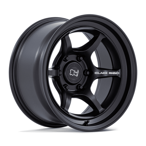Black Rhino Hard Alloys Shogun 17x9 Matte Black Wheel with -38 Offset