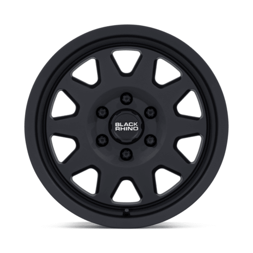 Black Rhino Hard Alloys Stadium 16x8 Wheel with 5x130 Bolt Pattern and Matte Black Finish
