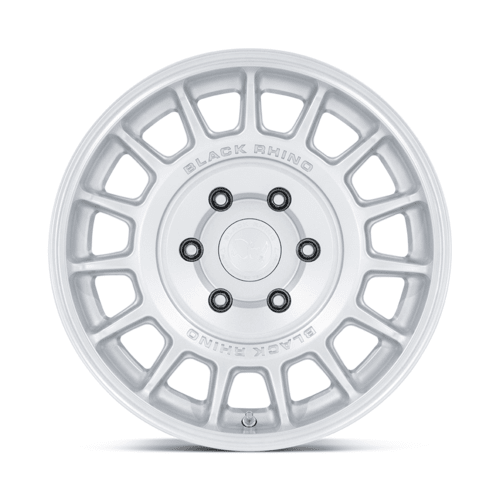 Black Rhino Hard Alloys VOLL 17x8.5 Inch Hyper Silver Alloy Wheel with 6x135 Bolt Pattern and +25 Offset