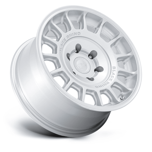 Black Rhino Hard Alloys VOLL 17x8.5 Inch Hyper Silver Alloy Wheel with 6x135 Bolt Pattern and +25 Offset