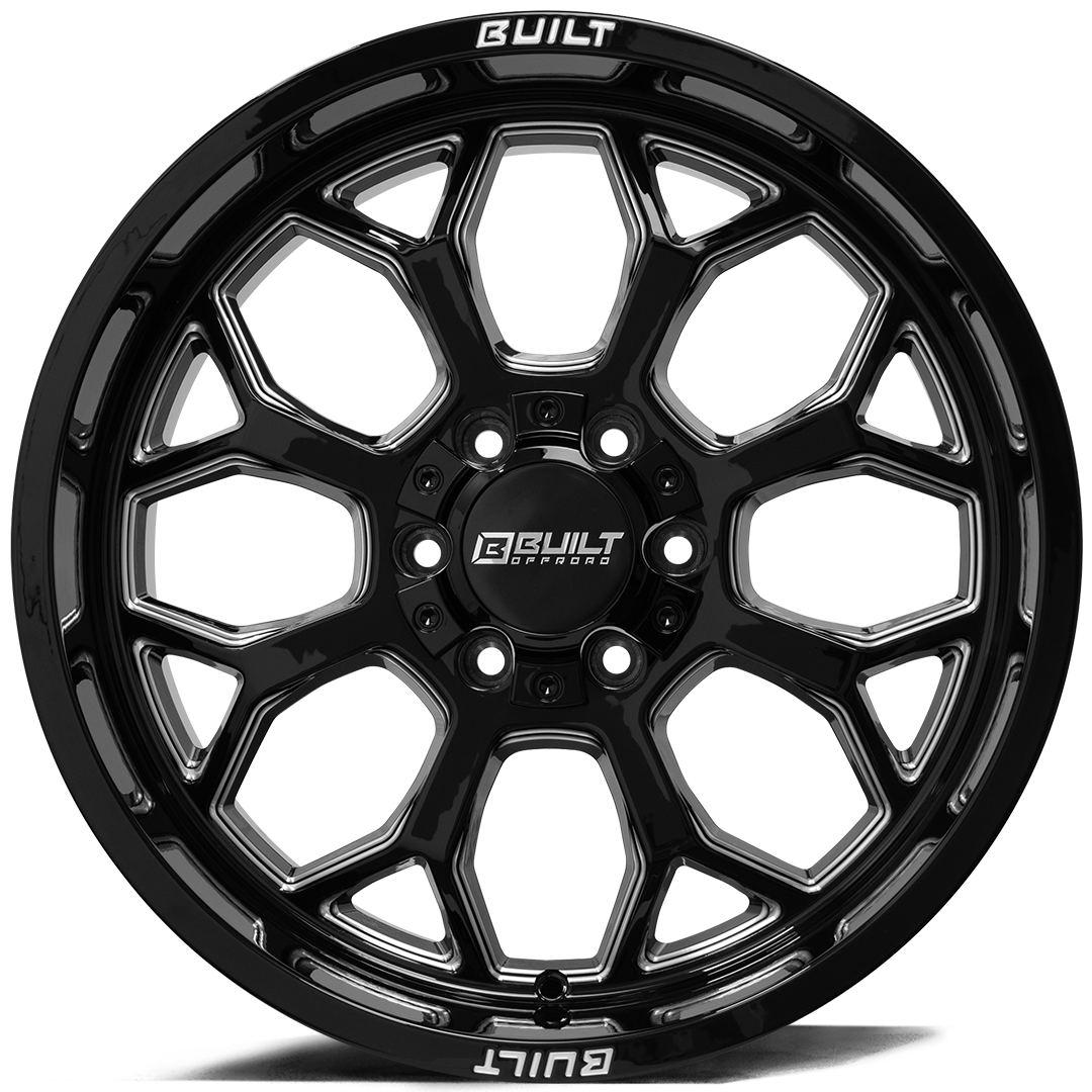 AXE BTO-1 Wheel | Gloss Black Milled