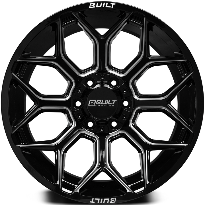 AXE BTO-4 Wheel | Gloss Black Milled