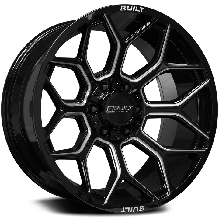 AXE BTO-4 Wheel | Gloss Black Milled