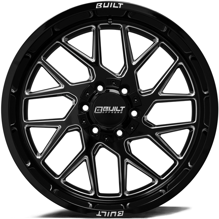 AXE BTO-3 Wheel | Gloss Black Milled