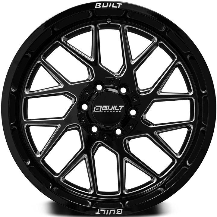 AXE BTO-3 Wheel | Gloss Black Milled