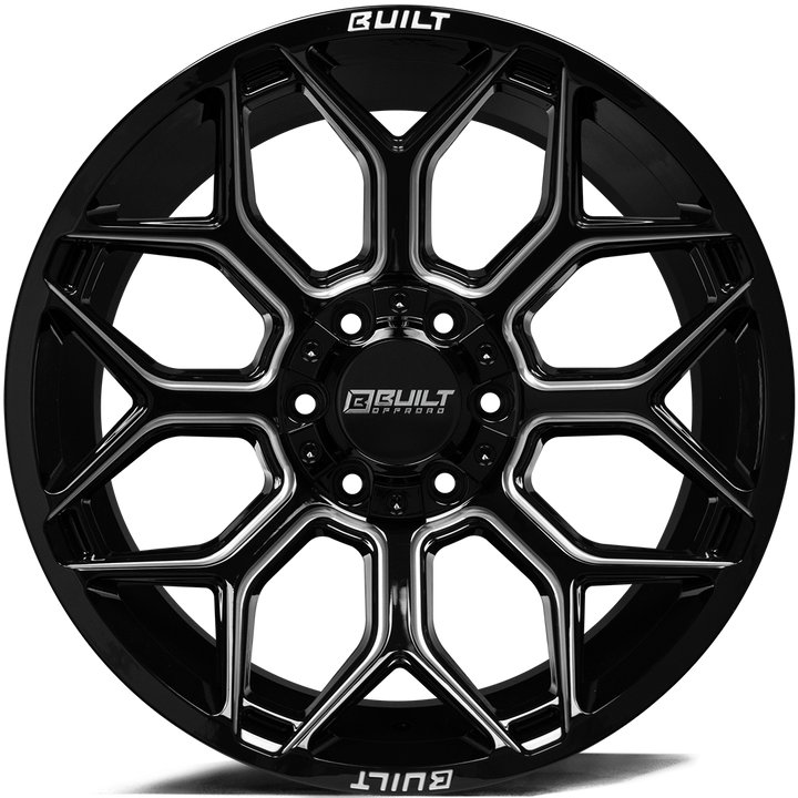 AXE BTO-4 Wheel | Gloss Black Milled