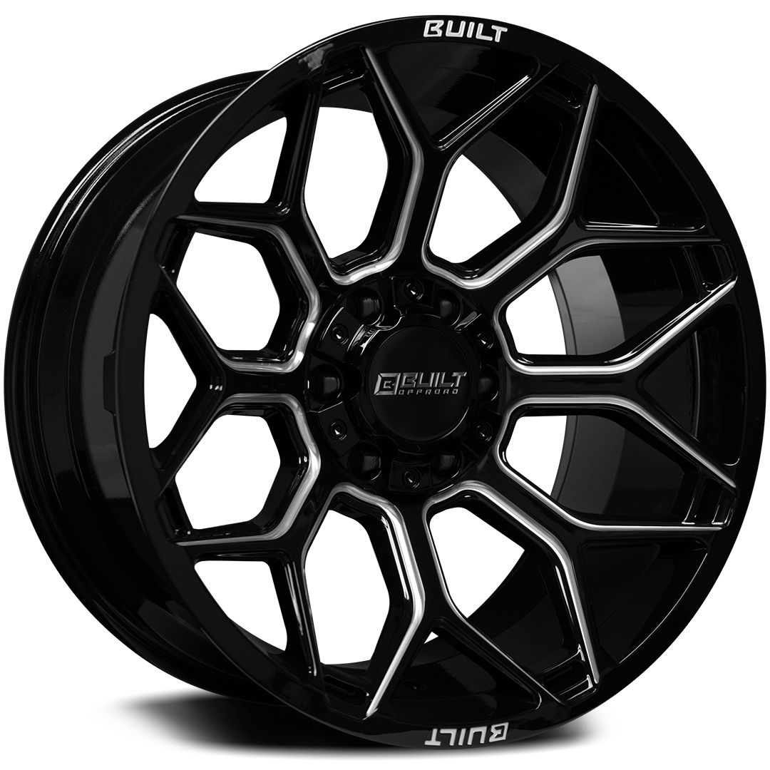 AXE BTO-4 Wheel | Gloss Black Milled