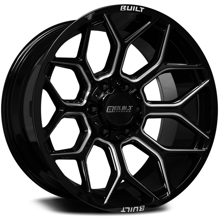 AXE BTO-4 Wheel | Gloss Black Milled