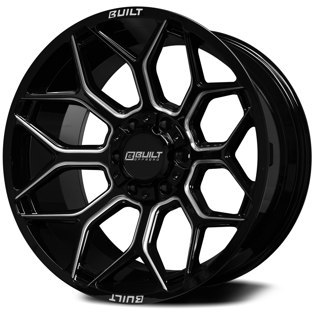 AXE BTO-4 Wheel | Gloss Black Milled