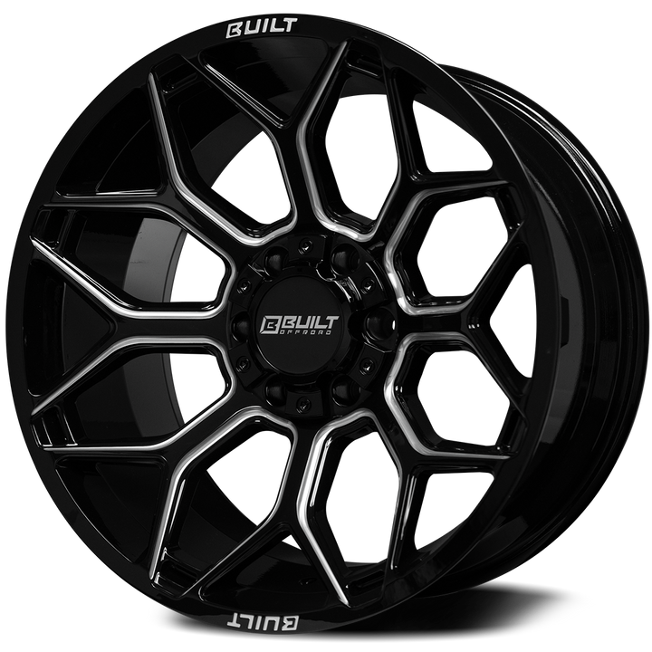 AXE BTO-4 Wheel | Gloss Black Milled