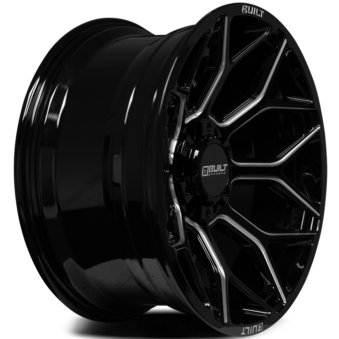 AXE BTO-4 Wheel | Gloss Black Milled