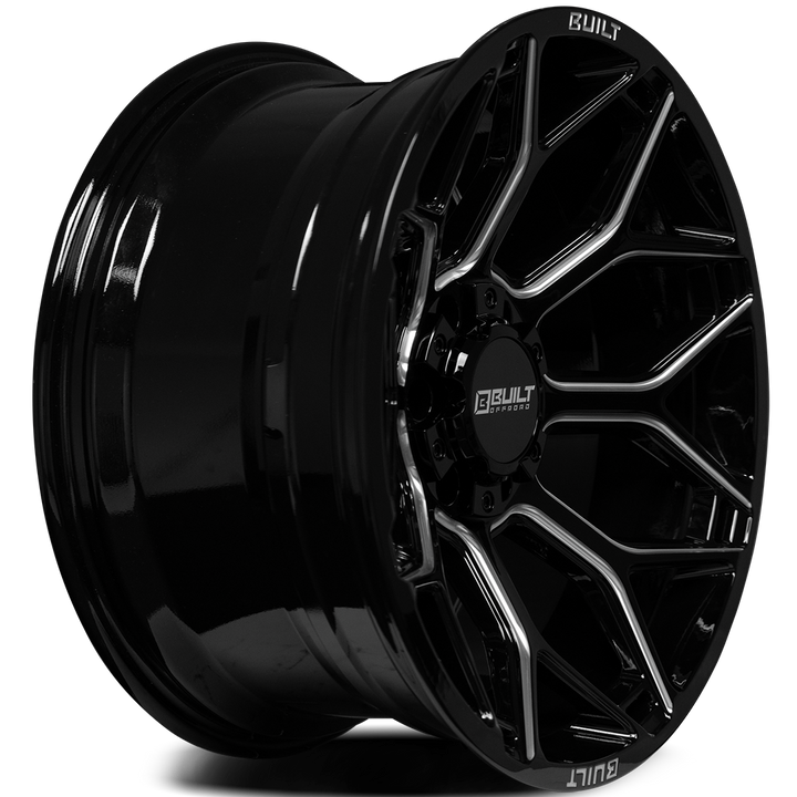 AXE BTO-4 Wheel | Gloss Black Milled