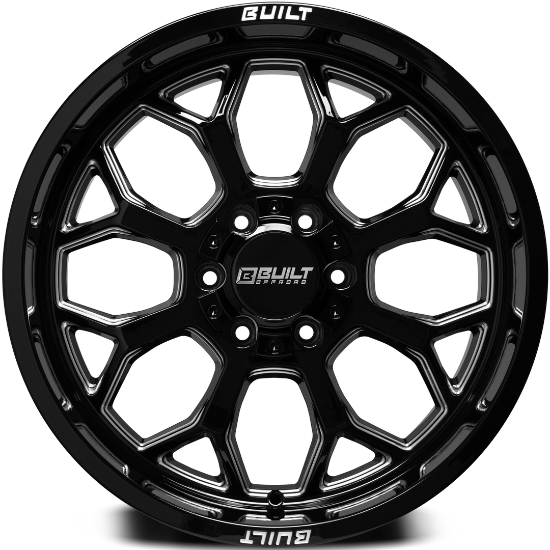 AXE BTO-1 Wheel | Gloss Black Milled