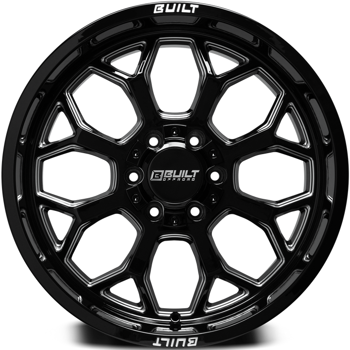 AXE BTO-1 Wheel | Gloss Black Milled