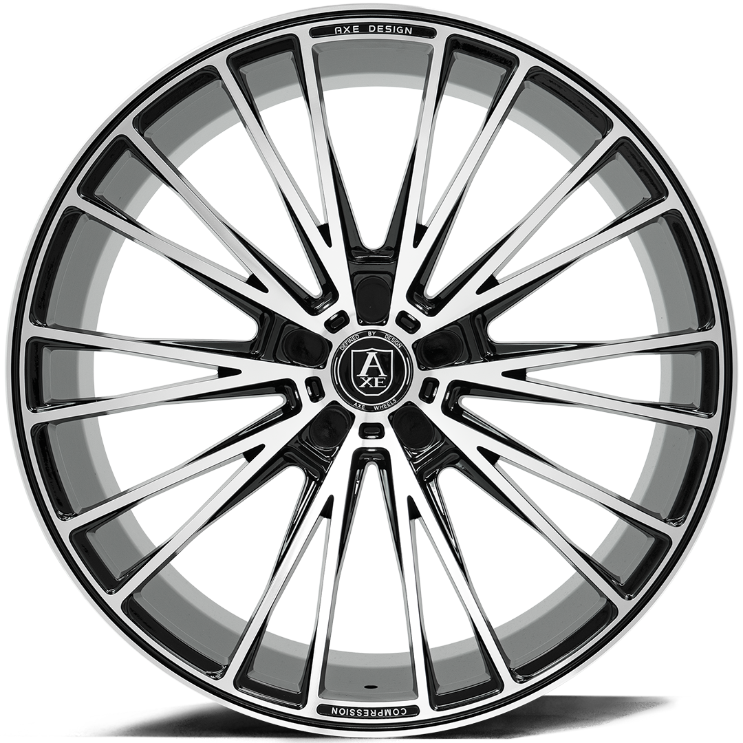 AXE CF2 Wheel | Black And Polished Face