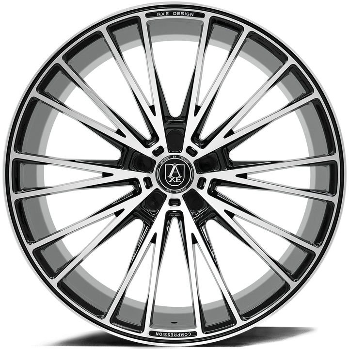 AXE CF2 Wheel | Black And Polished Face