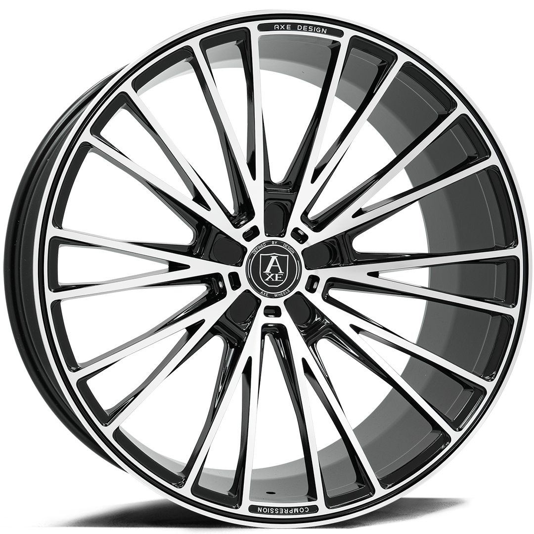 AXE CF2 Wheel | Black And Polished Face