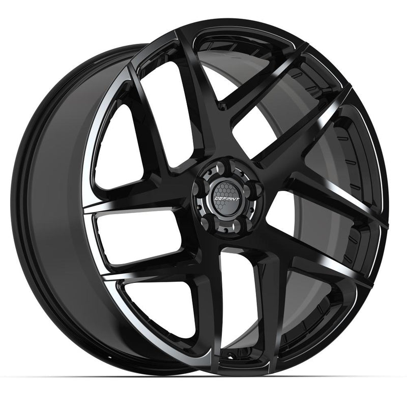 DEFIANT DF05 Alloy Wheels 5x120mm Bolt Pattern +3