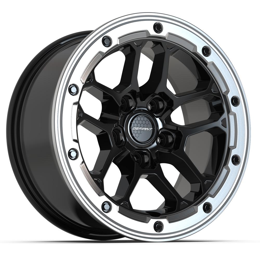 DEFIANT Wheels DF01 17x8 with 5x5 Bolt Pattern