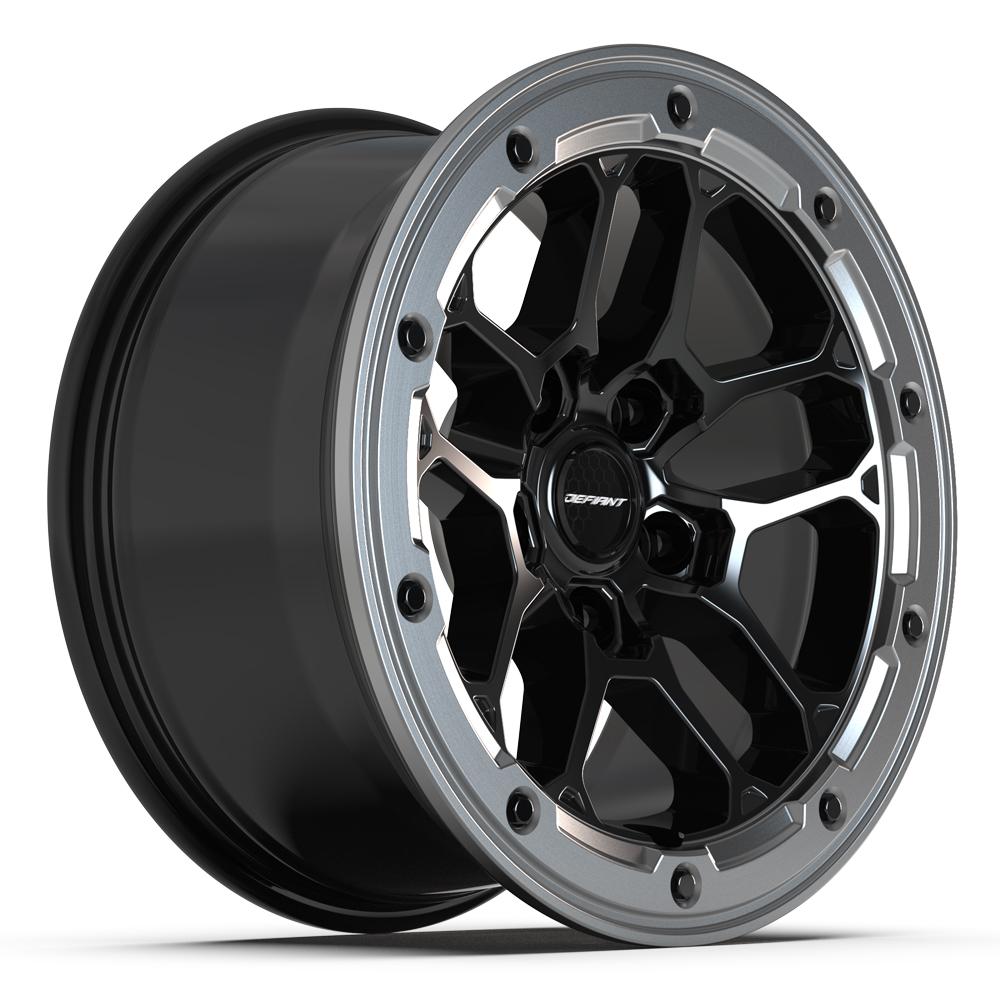 DEFIANT Wheels DF01 17x8 with 5x5 Bolt Pattern