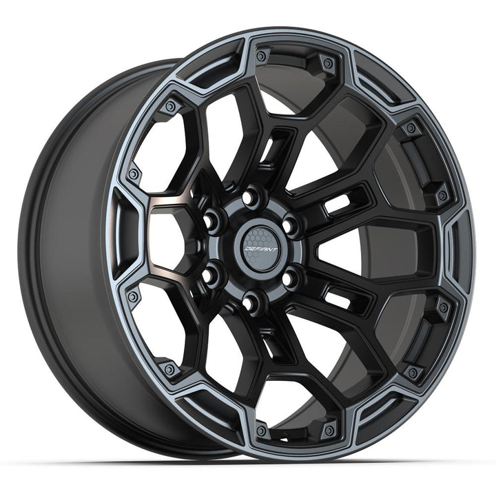 DEFIANT Wheels DF03 for Chevrolet, GMC, Nissan, and RAM - 6x5.5" Bolt Pattern, - 12 Offset