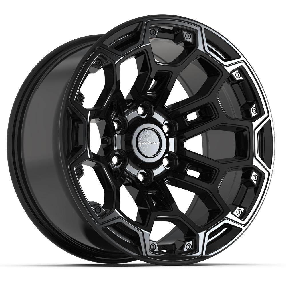 DEFIANT Wheels DF03 for Chevrolet, GMC, Nissan, and RAM - 6x5.5" Bolt Pattern, - 12 Offset