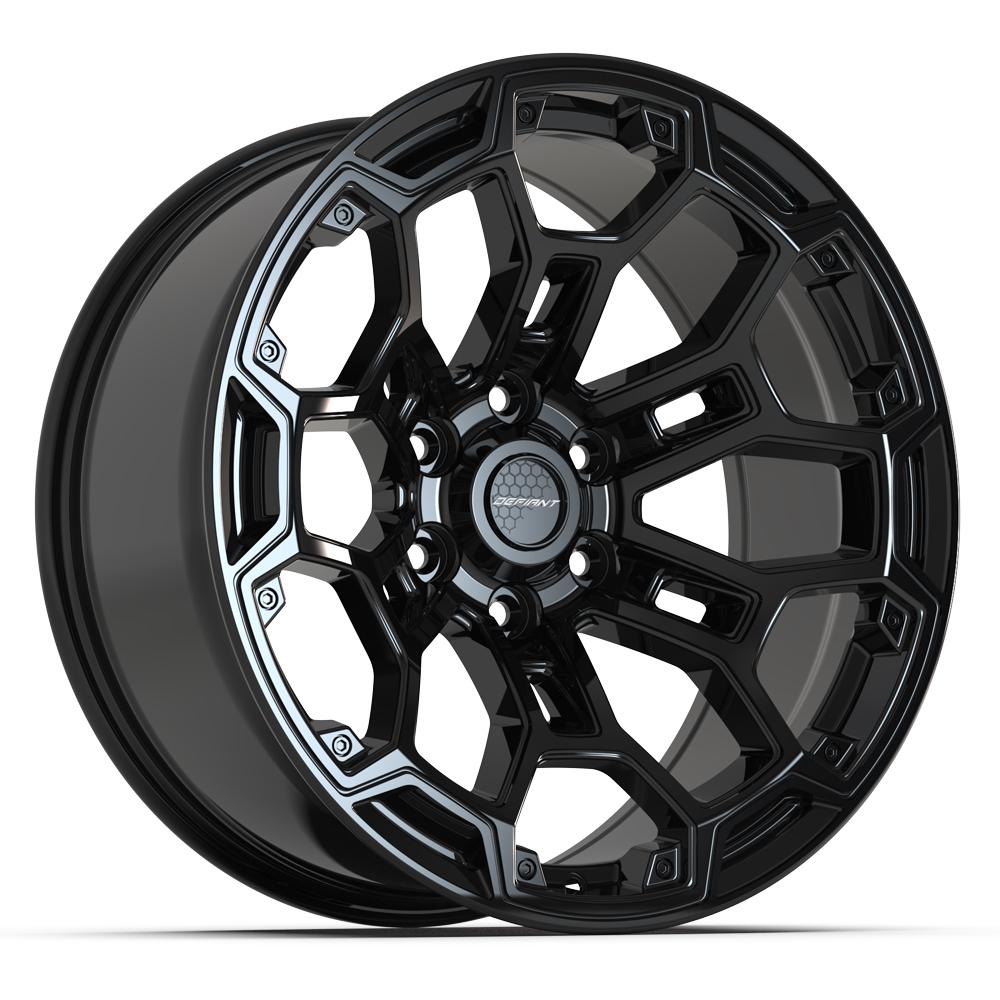 DEFIANT Wheels DF03 for Chevrolet, GMC, Nissan, and RAM - 6x5.5" Bolt Pattern, - 12 Offset