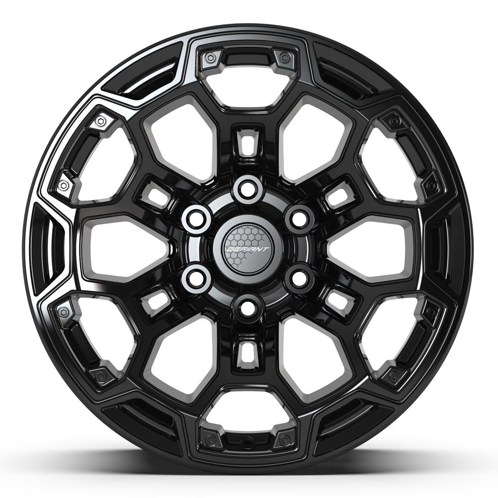 DEFIANT Wheels DF03 for Chevrolet, GMC, Nissan, and RAM - 6x5.5" Bolt Pattern, - 12 Offset