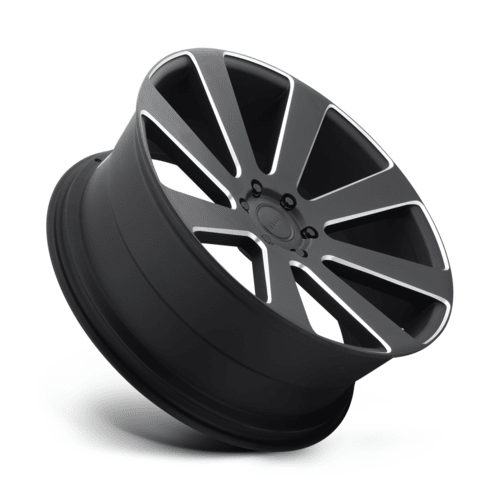 DUB 1PC S187 8 - BALL 26 - Inch Matte Black Milled Wheel with 6x139.7 Bolt Pattern and +30 Offset