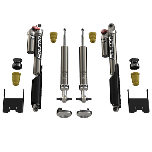 Falcon Shocks 05-04-32-400-002 2015+ Ford F-150 2.25-inch Tow/Haul Leveling System