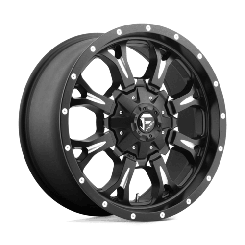 Fuel 1PC D517 KRANK Matte Black Milled Off - Road Wheel