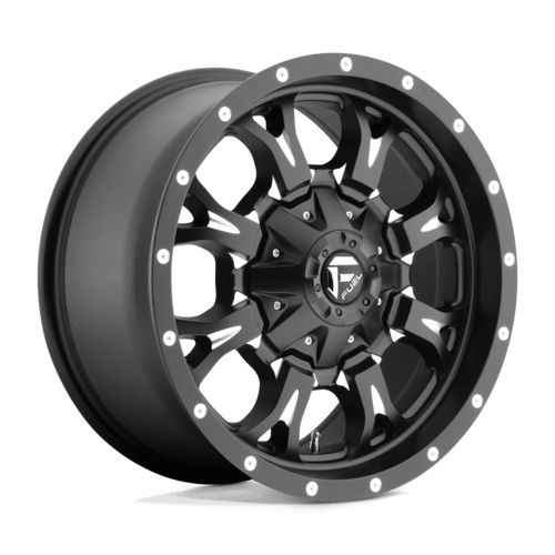 Fuel 1PC D517 KRANK Matte Black Milled Off-Road Wheel
