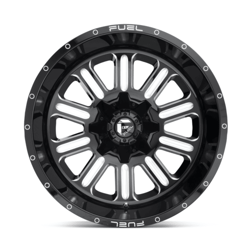 Fuel 1PC D620 Hardline Gloss Black Milled Wheel