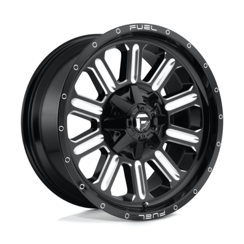 Fuel 1PC D620 Hardline Gloss Black Milled Wheel