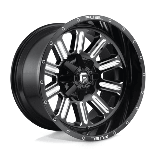 Fuel 1PC D620 Hardline Gloss Black Milled Wheel