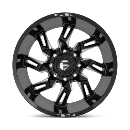 Fuel 1PC D747 Lockdown Milled Wheel