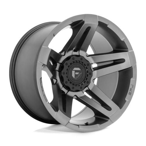 Fuel 1PC D764 SFJ Matte Gun Metal 20x12 Wheel with -44 Offset for 6x135/6x139.7 Bolt Pattern