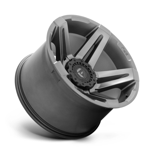 Fuel 1PC D764 SFJ Matte Gun Metal 20x12 Wheel with - 44 Offset for 6x135/6x139.7 Bolt Pattern