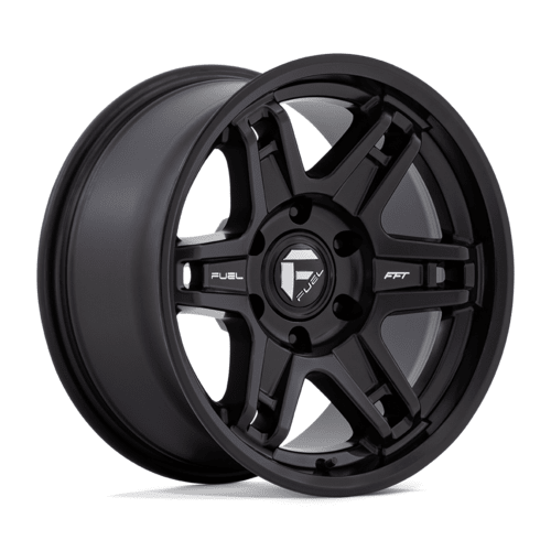 Fuel 1PC D836 Slayer 17x9 Matte Black Alloy Wheel with 5x127 Bolt Pattern and -38 Offset