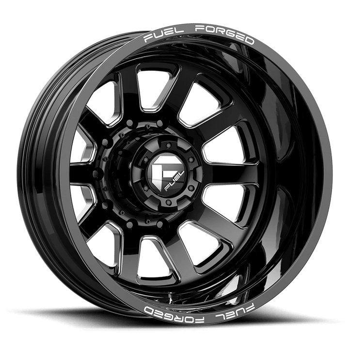 Fuel Mono DE09 FF09D Wheel | Matte Black Milled