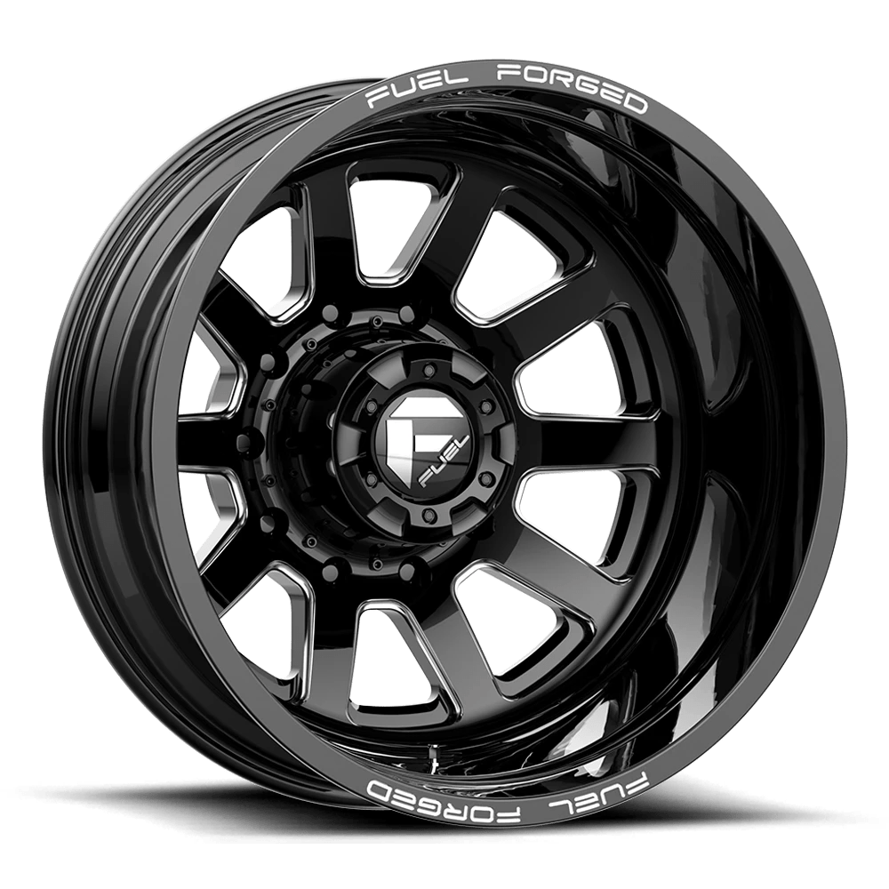 Fuel Mono DE09 FF09D Wheel | Matte Black Milled