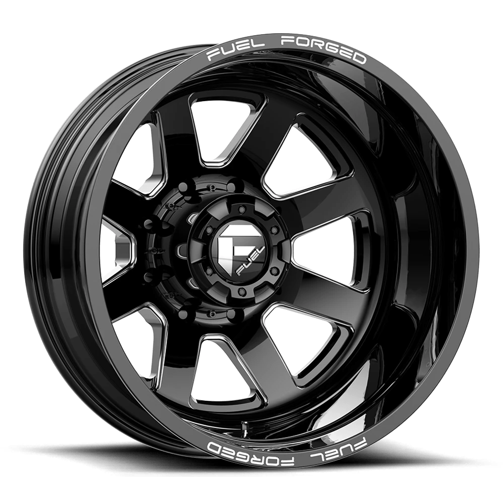 Fuel Mono DE09 FF09D Wheel | Matte Black Milled