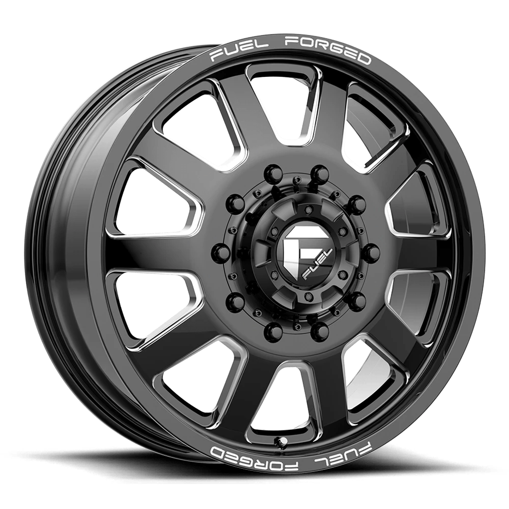 Fuel Mono DE09 FF09D Wheel | Matte Black Milled
