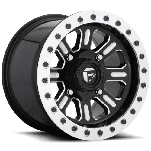 Fuel UTV D910 HARDLINE 15x7 Beadlock Wheel with 4x137 Bolt Pattern and 38mm Offset