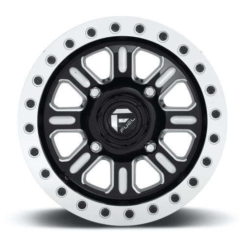 Fuel UTV D910 HARDLINE 15x7 Beadlock Wheel with 4x137 Bolt Pattern and 38mm Offset