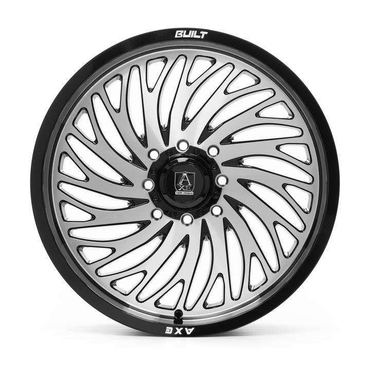 AXE HYDRA UTV Wheel | Black And Polished Face